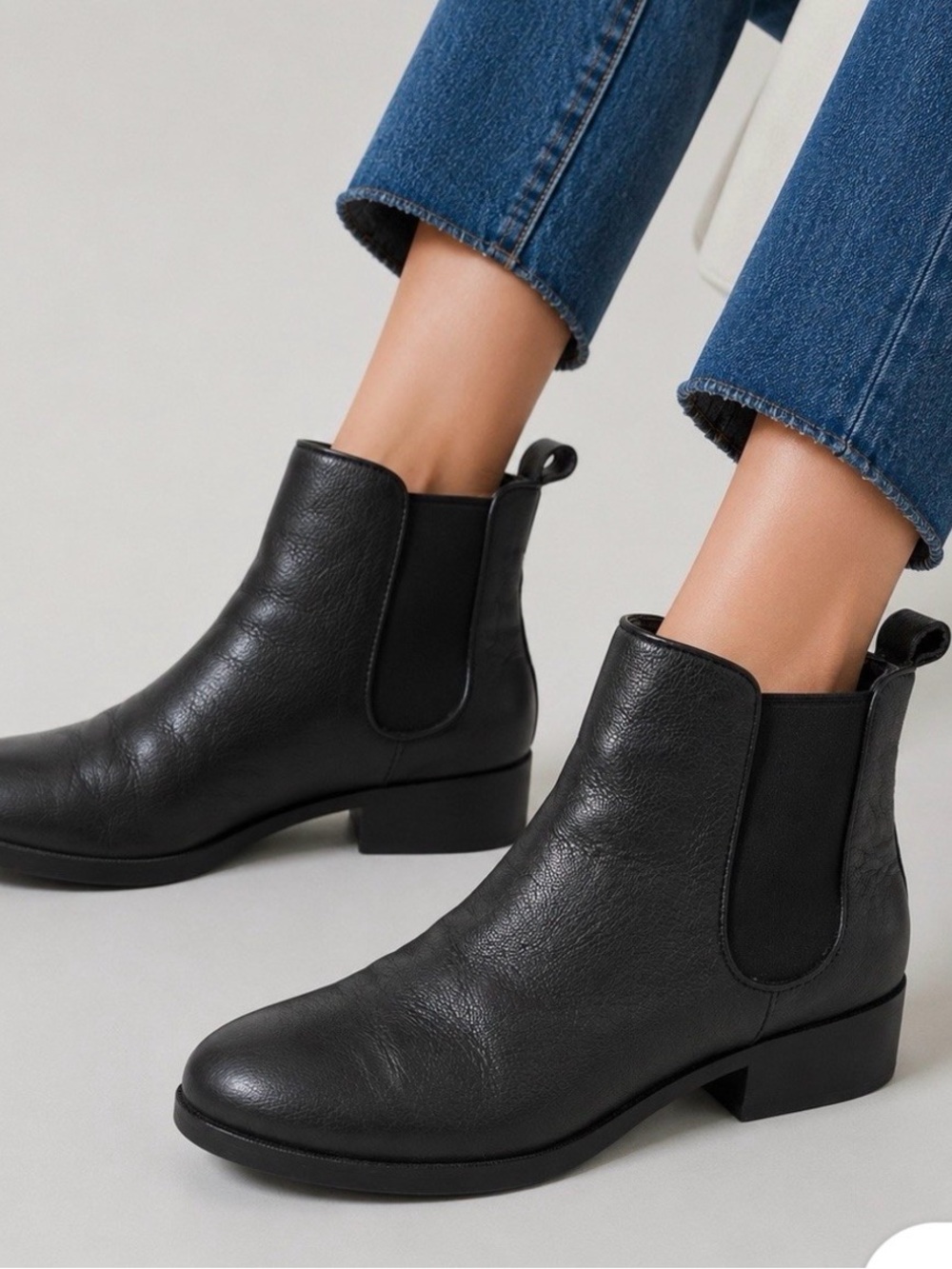 Cole Haan Women's Black Chelsea Ankle Boots